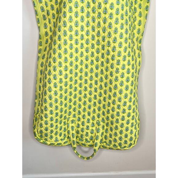 Vera Bradley Paisley Citrus Elephant Quilted Travel Garment Bag Citrus/Blue - Picture 4 of 9